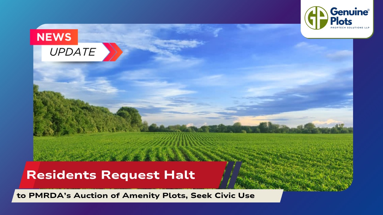 Residents Request Halt to PMRDA’s Auction of Amenity Plots, Seek Civic Use